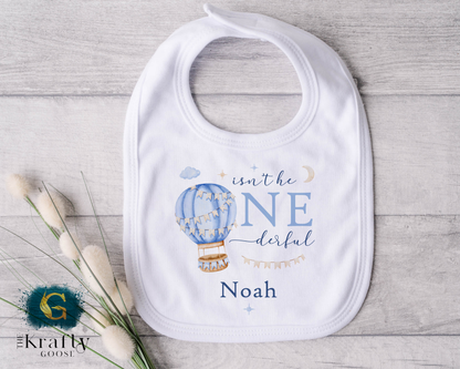 Isn't He ONE-derful Birthday Blue - T-Shirt, Baby Outfit or Sweatshirt