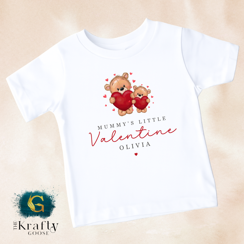 Cute Teddy - Little Valentine