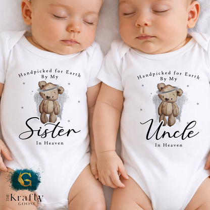 Handpicked For Earth Baby Outfit - Romper, Vest and Bib