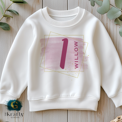 Colour Splash Birthday T-Shirt or Sweatshirt