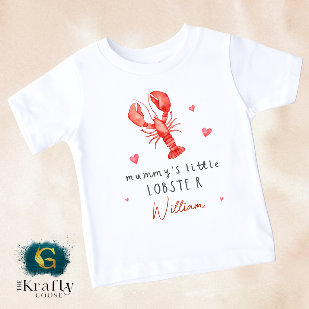 Mummy's Little Lobster - Sleepsuit Romper - Vest - T-Shirt - Sweater