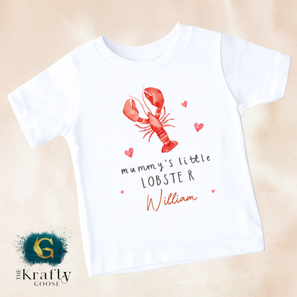 Mummy's Little Lobster - Sleepsuit Romper - Vest - T-Shirt - Sweater