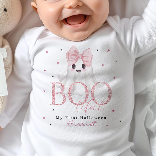 First Halloween - Boo-tiful Ghost Design