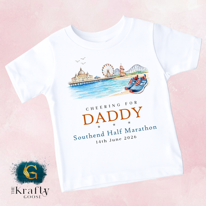 Southend Half Marathon Supporters Sleepsuit Romper - T-Shirt - Vest - Sweater