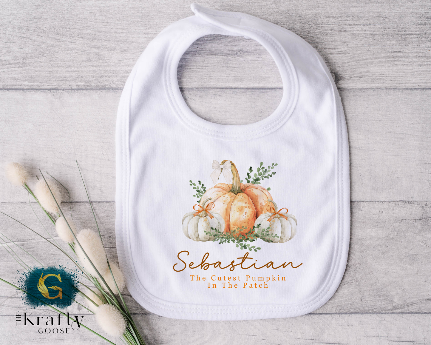 Pumpkin in the Patch - Orange Design