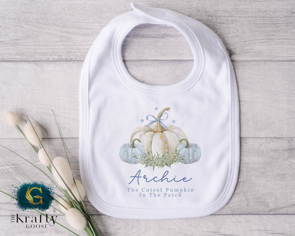Pumpkin in the Patch - Blue Design