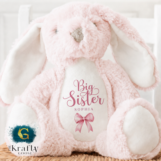 Big Sister Bunny - Big Sister Bow Bear