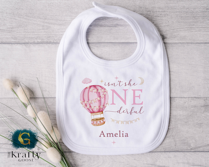 Isn't She ONE-derful Birthday Pink - T-Shirt, Baby Outfit or Sweatshirt