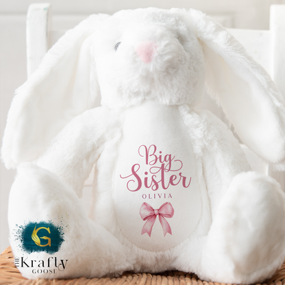 Big Sister Bunny - Big Sister Bow Bear