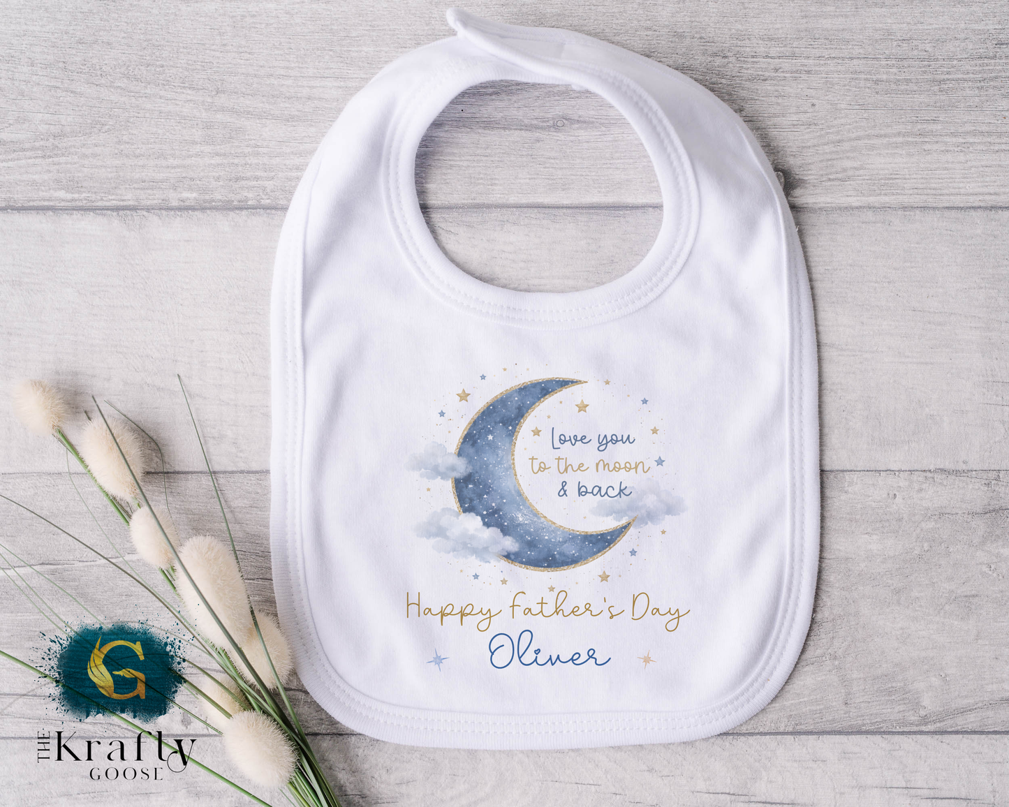 To The Moon and Back - Blue - T-Shirt - Vest - Sleepsuit Romper - Sweater