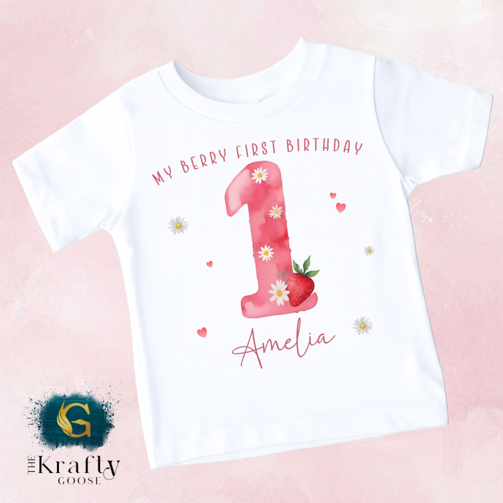 Strawberry Birthday T-Shirt