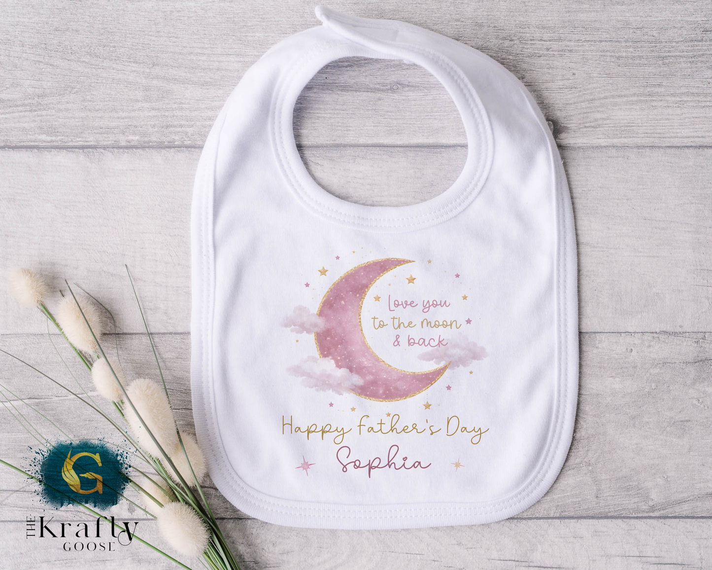 To The Moon and Back - Pink - T-Shirt - Vest - Sleepsuit Romper - Sweater