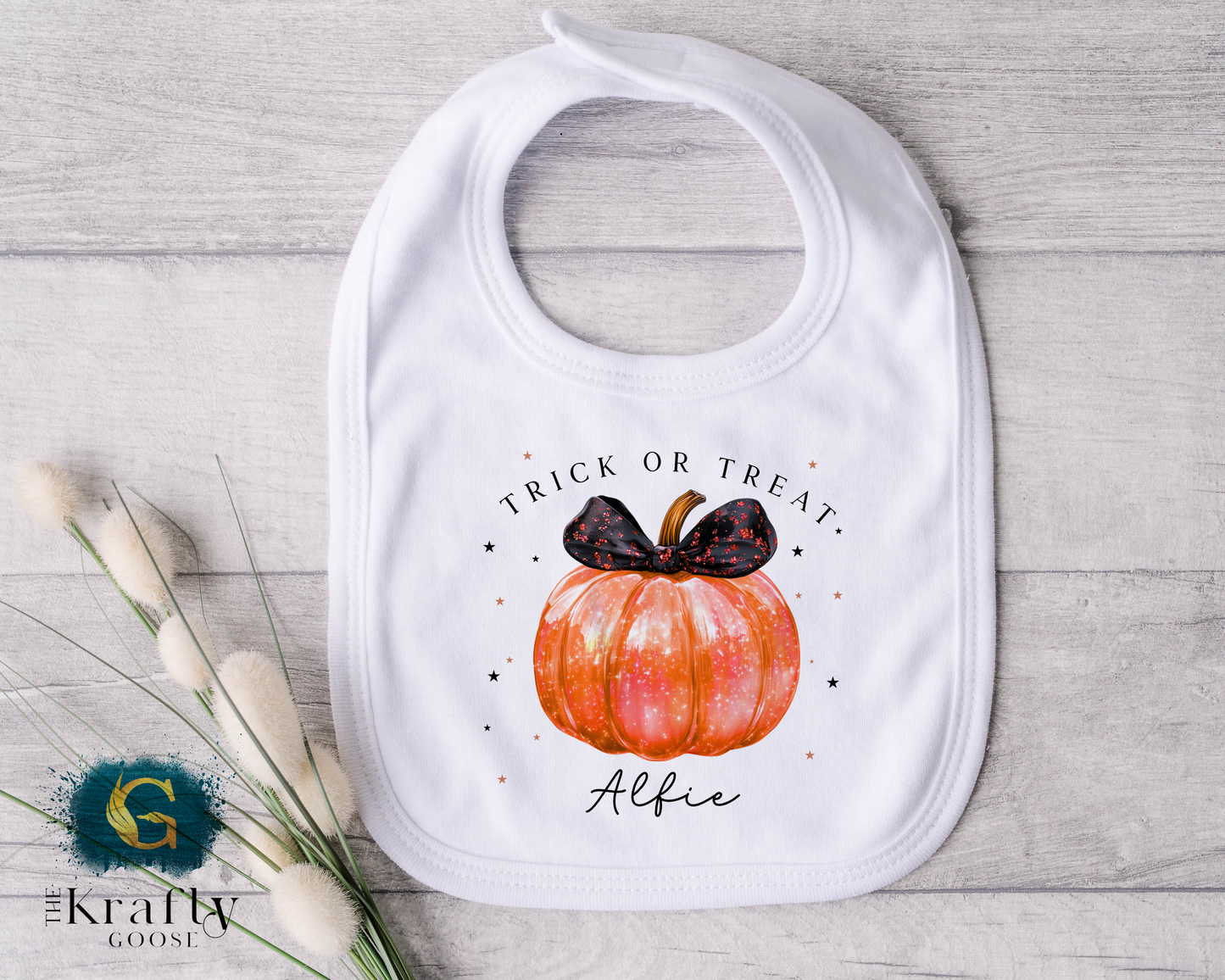 Orange Pumpkin Baby Outfit