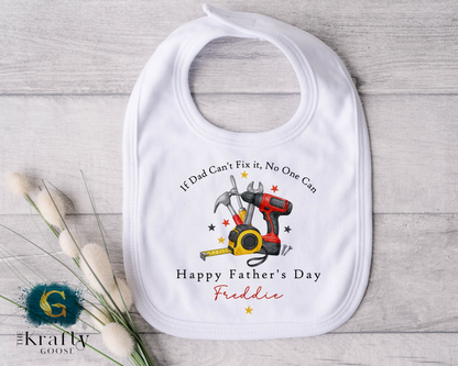 If Dad Can't Fix It No One Can - T-Shirt - Vest - Sleepsuit Romper - Sweater
