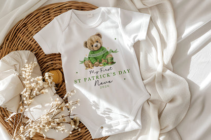 First St Patricks Day - Teddy Bear Design