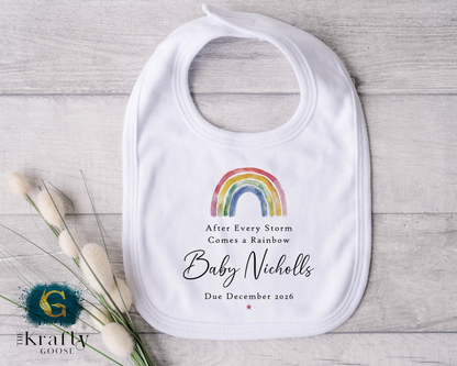 After Every Storm Comes a Rainbow Baby Outfit