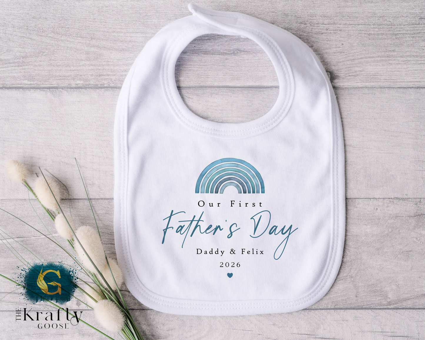 First Father's Day - Rainbow Design