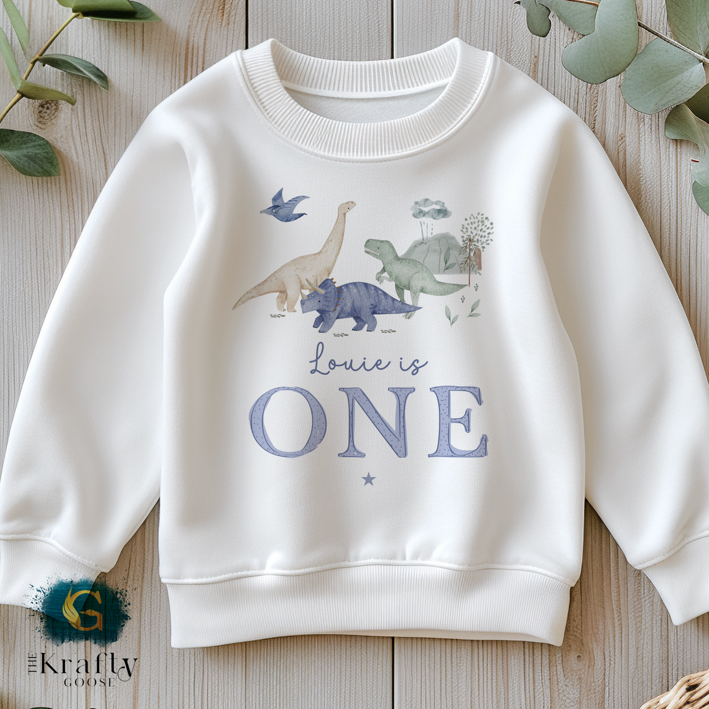 Dinosaur Birthday - Vest, Romper, Bib, T-Shirt or Sweatshirt
