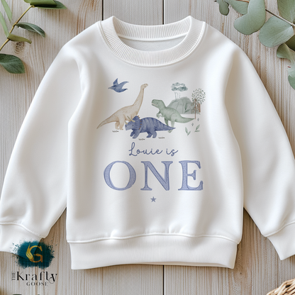 Dinosaur Birthday - Vest, Romper, Bib, T-Shirt or Sweatshirt
