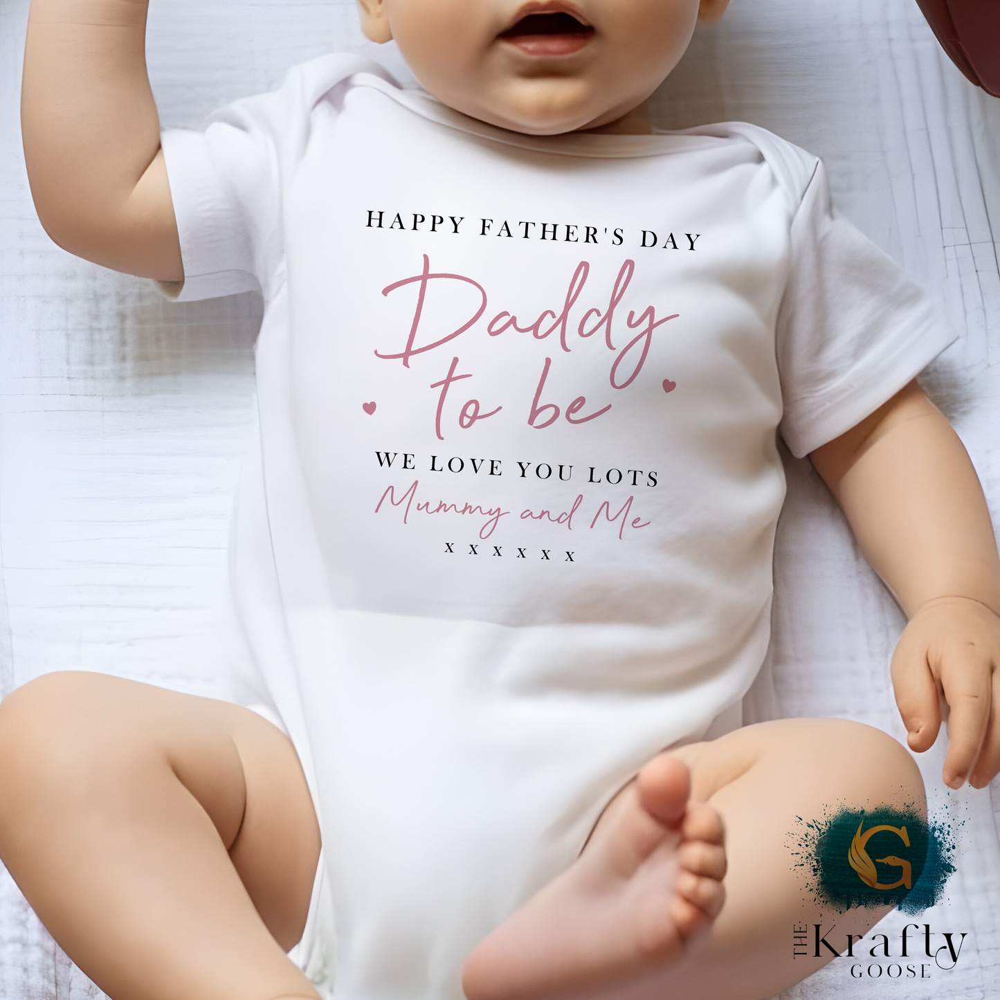 Daddy to Be Father's Day Gift - Blue, Pink or Green Design
