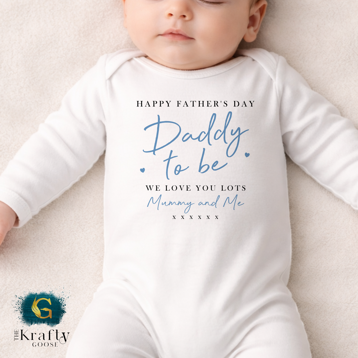 Daddy to Be Father's Day Gift - Blue, Pink or Green Design