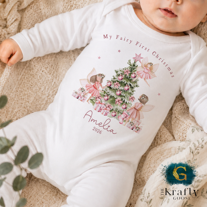 My Fairy First Christmas - Pink Fairies and Tree