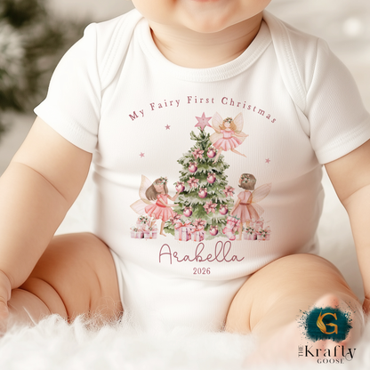 My Fairy First Christmas - Pink Fairies and Tree