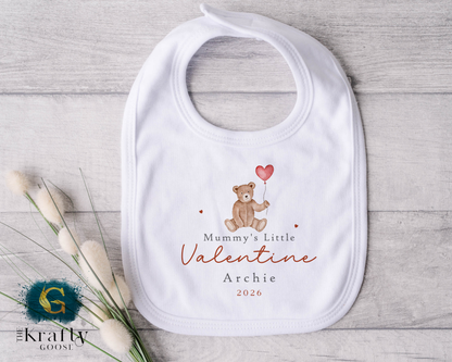 Little Valentine - Bear and Balloon Design