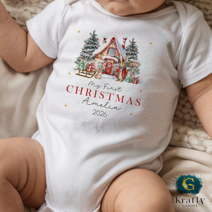 Christmas Bunny Design - My First Christmas