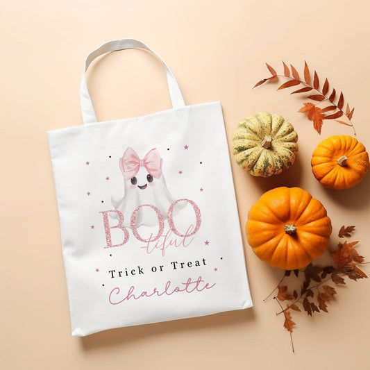 Trick or Treat Bag - BOO-tiful Ghost