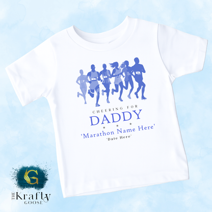 Marathon Supporters - Blue Design - Sleepsuit Romper - T-Shirt - Vest - Sweater