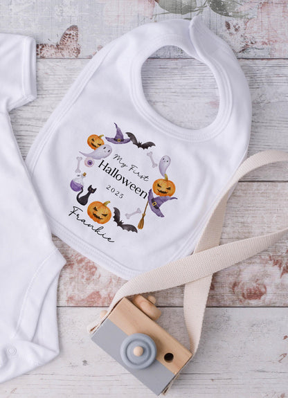 First Halloween - Cute Wreath Design