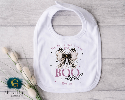 Boo-tiful Halloween - Ghost Bow Design