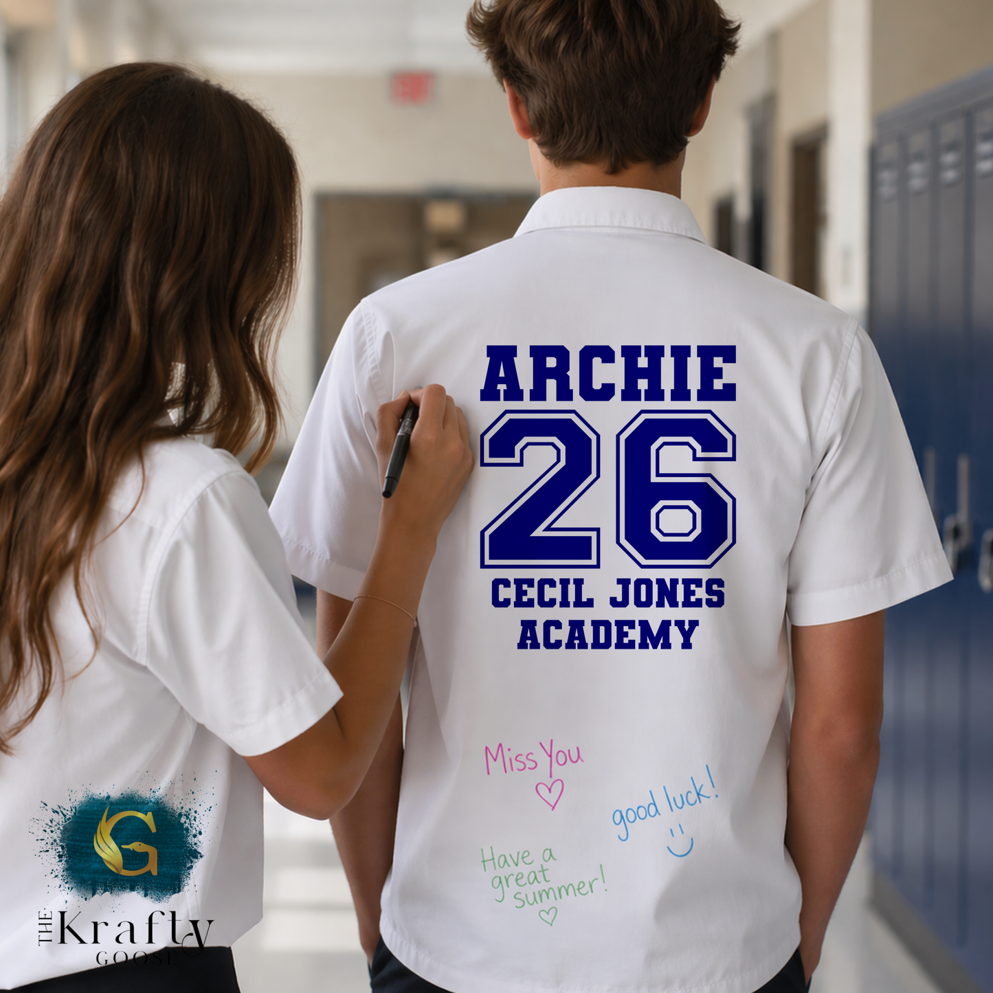 Football Varsity Style Leavers Shirt - Class of 2026 Leaver