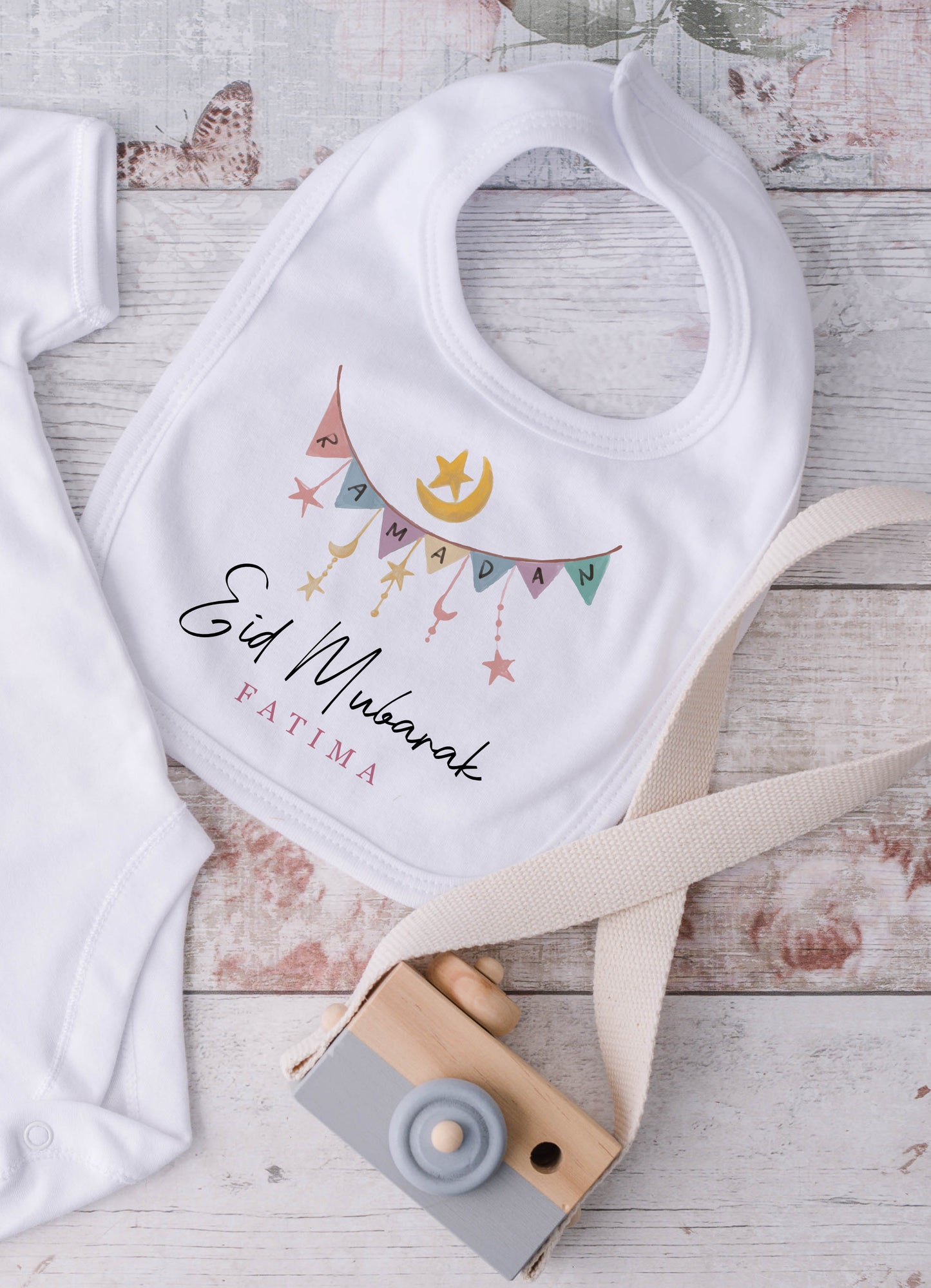 Personalised Eid Mubarak Ramadan Baby Outfit