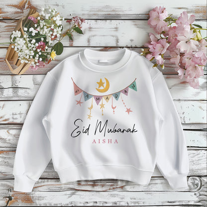 Personalised Eid Mubarak Ramadan T-Shirt or Sweatshirt