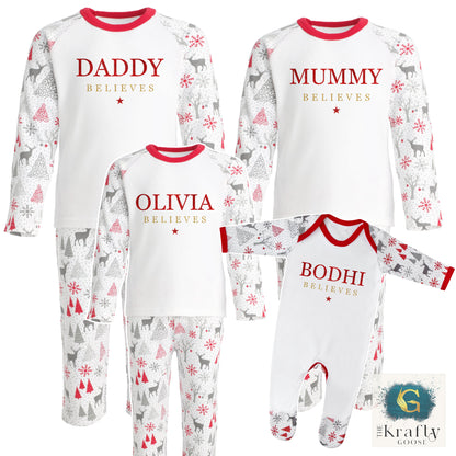 Believes Star - Matching Family Pyjamas