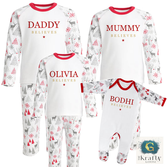 Believes Star - Matching Family Pyjamas