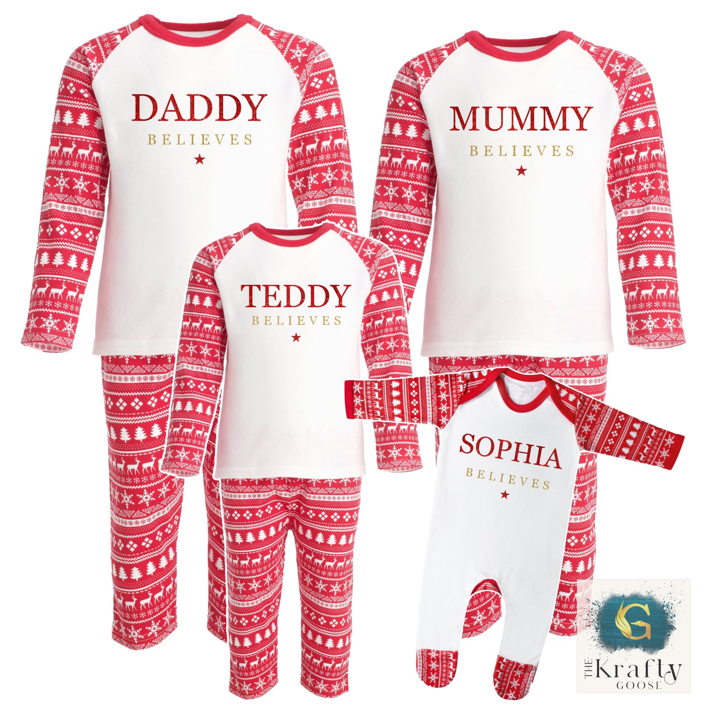 Believes Star - Matching Family Pyjamas
