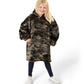 Children's Oversized Fleece Hoodie Blanket