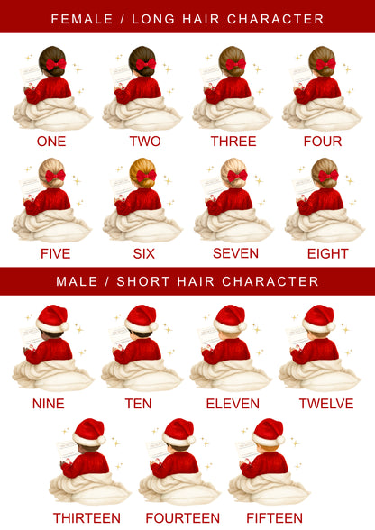 Nice List Pyjamas - Boy and Girl Characters
