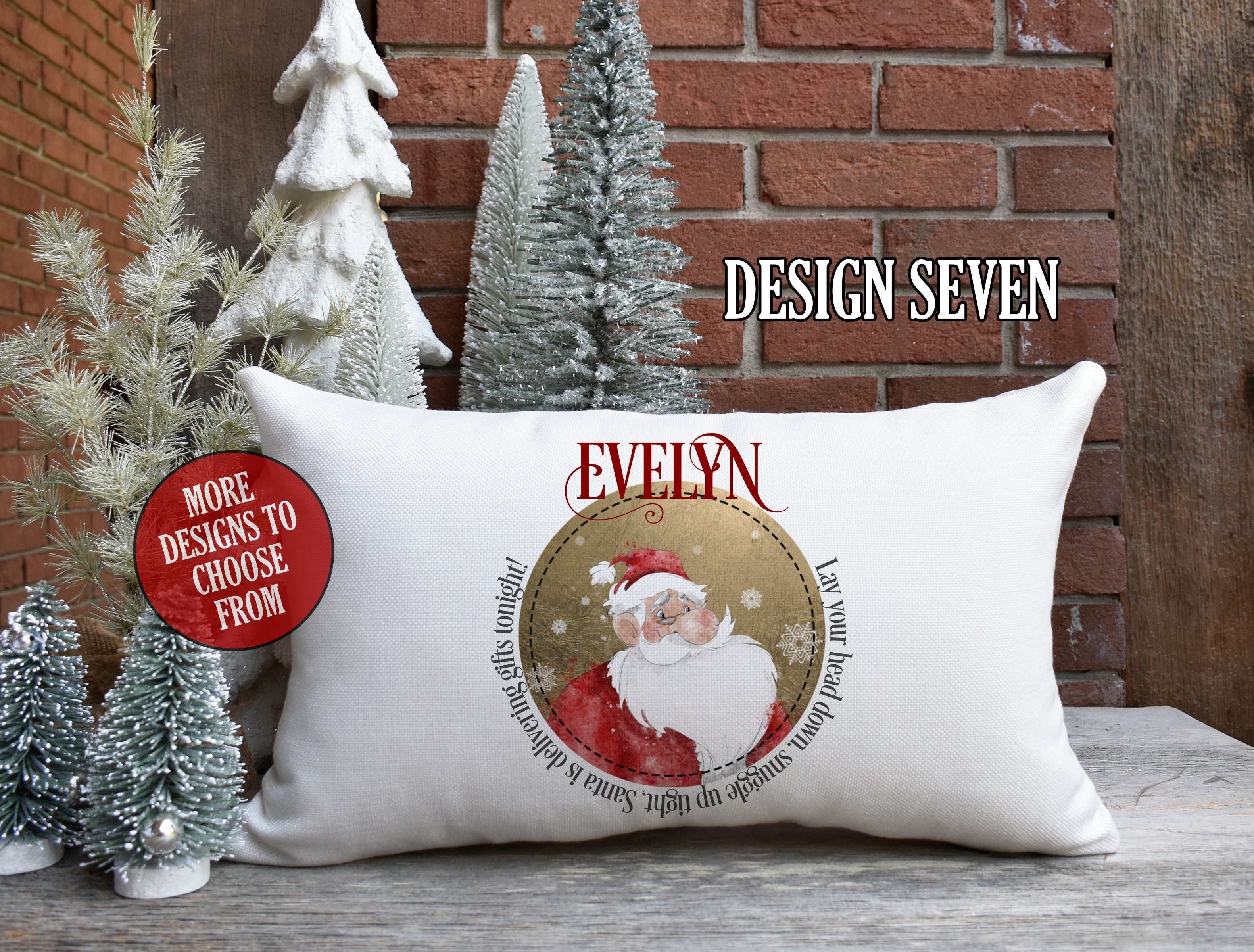 Personalised christmas eve clearance pillowcase