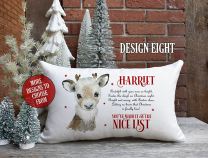 Personalised Christmas Pillowcase