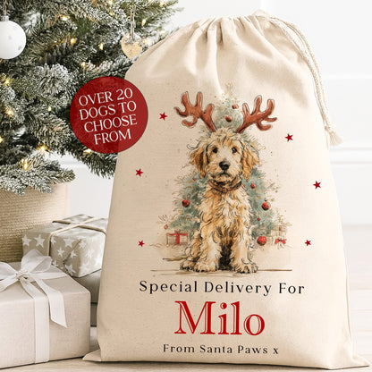 Dog Santa Sack - Over 20 Breeds to Choose From