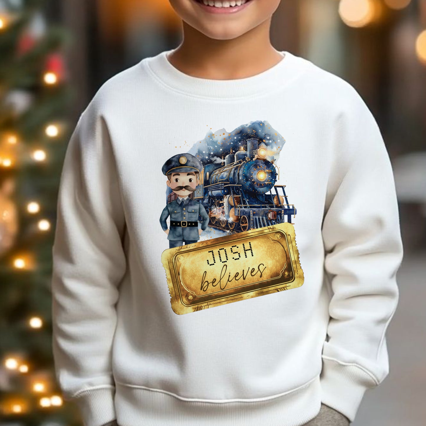 Polar Express Sweatshirt - Matching Family from Baby to Adult