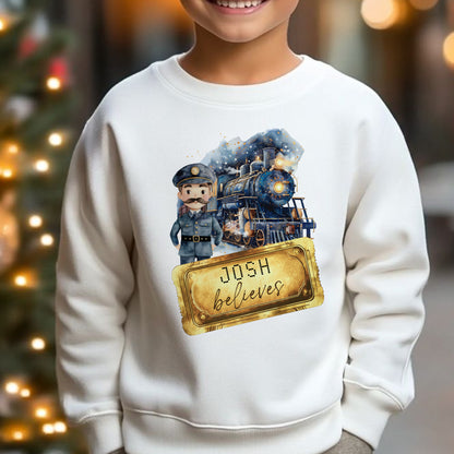 Polar Express Sweatshirt - Matching Family from Baby to Adult