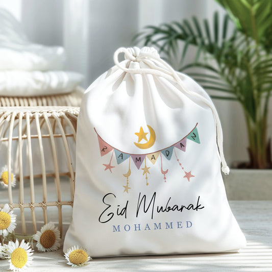 Eid Mubarak Gift Bag - Pink or Blue