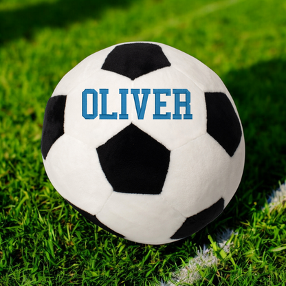 Embroidered Football Plush