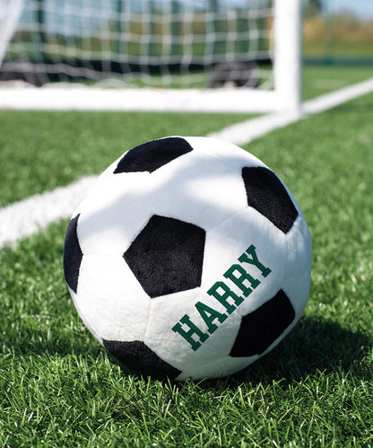Embroidered Football Plush