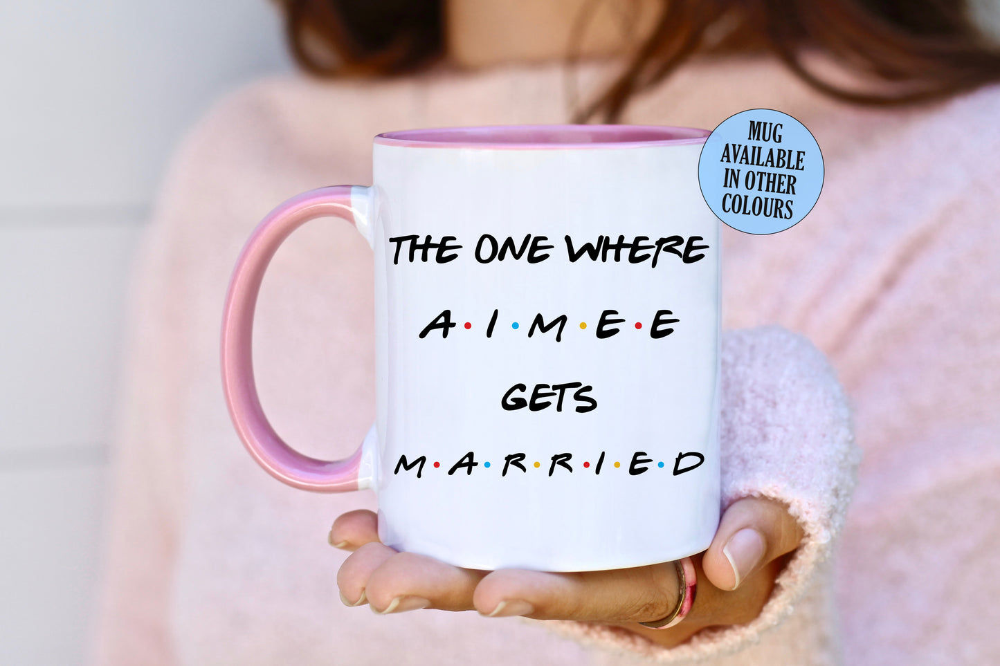 Friends Wedding Mug